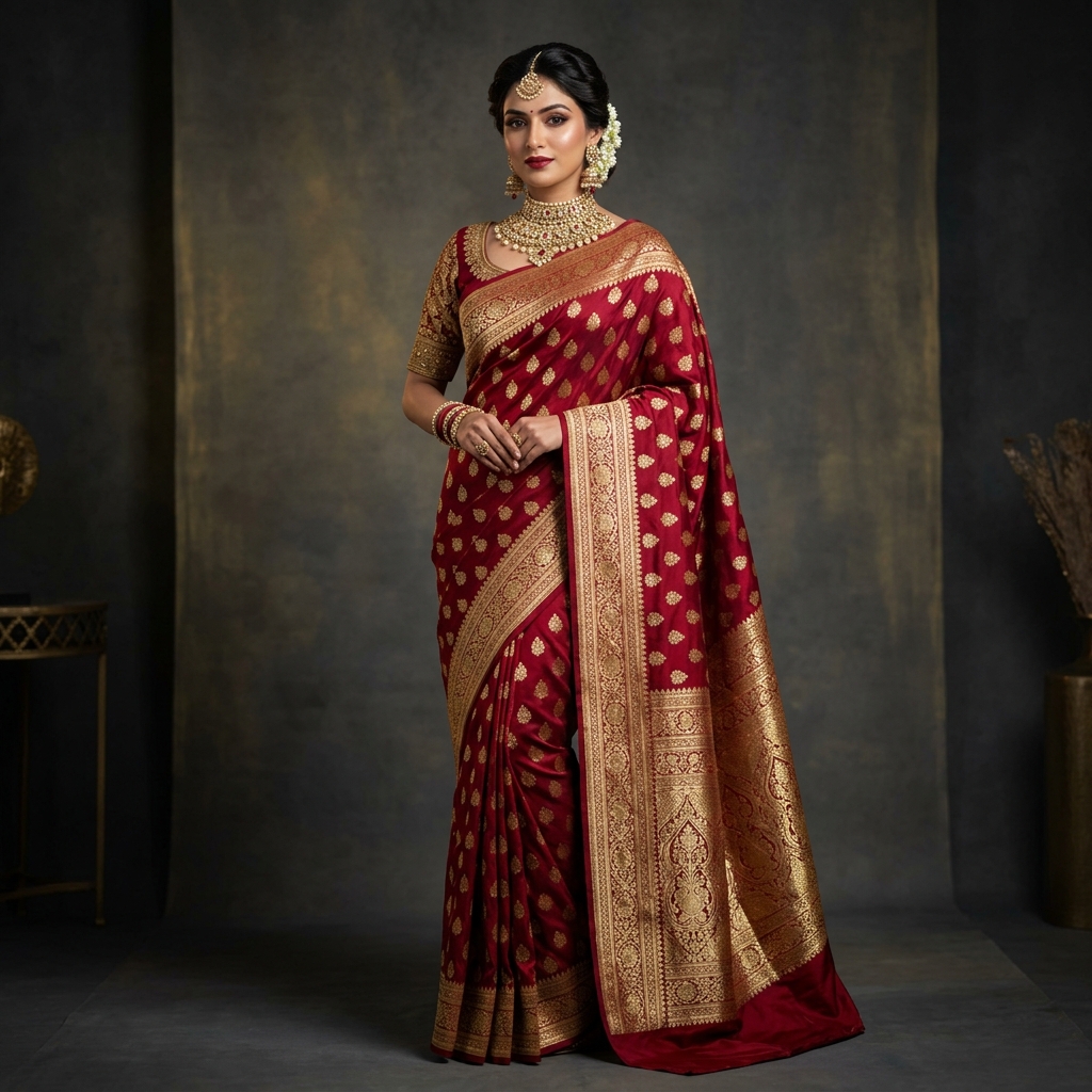 Traditional Sarees and Lehengas